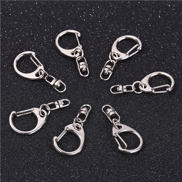 

connectors key rings zinc alloy keychain, Slivery;golden