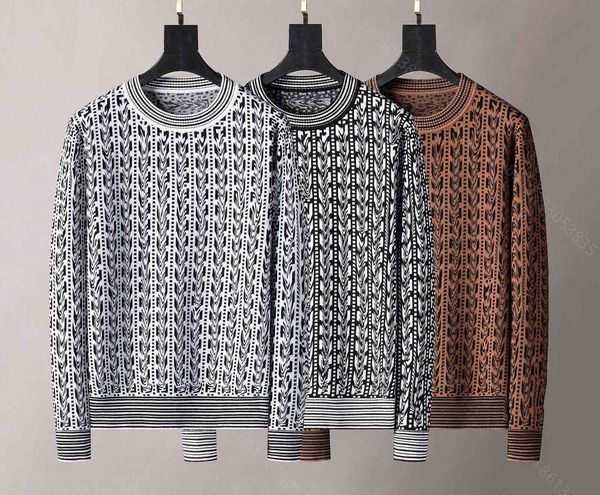 

wholesale winter mens sweaters ffend casual knit sweaters hoodies brand 100 wool knitted long sleeve hooded sweatshirt men design clothes, Black;brown