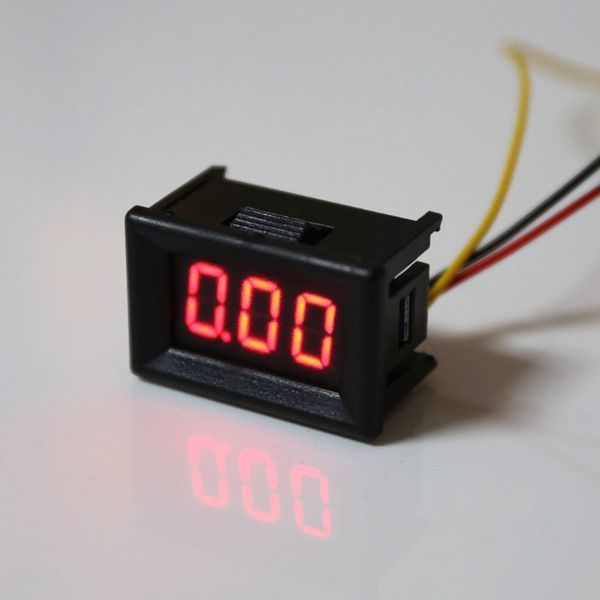 

dc 0-100v 0.36 "3-digital voltometer led panel voltage meter for car engine