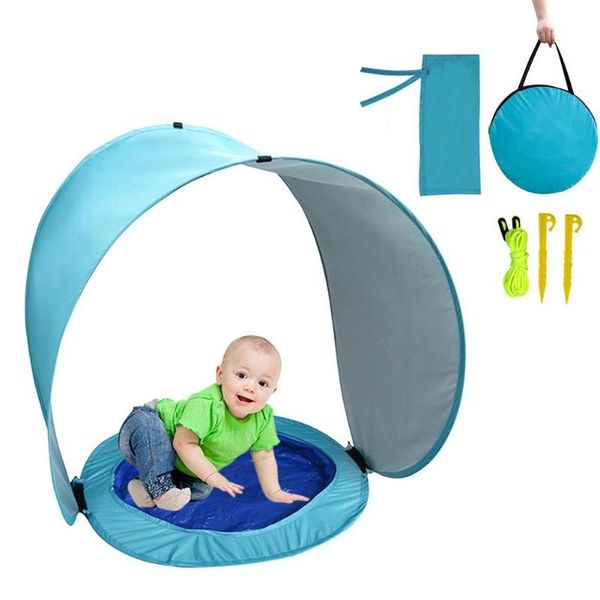 

tents and shelters baby beach tent up outdoor children portable detachable uv protection shelter with ground nails for camping hiking pi
