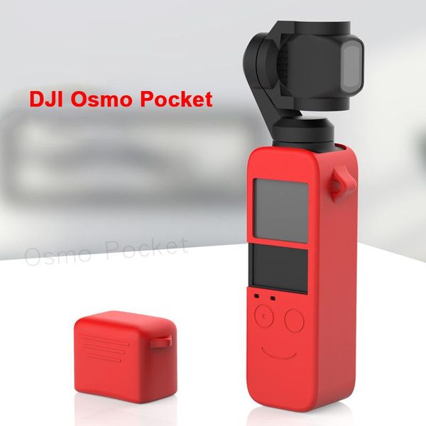 

silicone soft case protective cover lens housing skin for dji osmo pocket gimbal camera accessories kit stabilizers