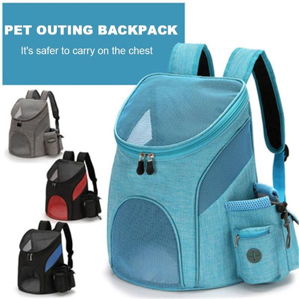 

cat carriers,crates & houses portable mesh dog bag breathable pet backpack outdoor travel carrier foldable large capacity carrying