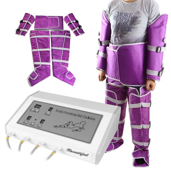 Elitzia ETJMLB1218 Articoli per il massaggio del corpo Shaper Perdita di peso Macchina dimagrante Air Wave Pressure Suit Viola