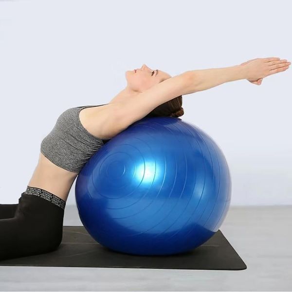

yoga balls 45cm 55cm 65cm 75cm 85cm 95cm fitness ball pvc material thickening explosion-proof gymnastics exercise