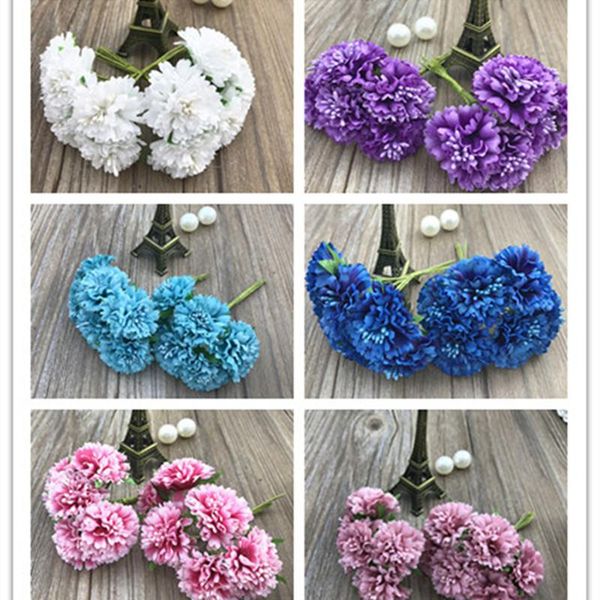 

3.5cm diy imitation chrysanthemum flower cherry blossom hair accessories material bride wreath headdress 6 / bea decorative flowers & wreath