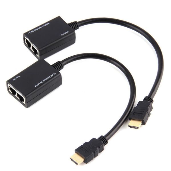 

audio cables & connectors over rj45 cat5e cat6 utp lan ethernet extender 1080p 3d