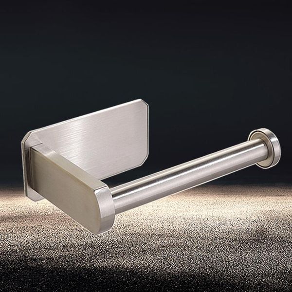 

toilet paper holders towel rack stainless steel punch hole wall mounted kitchen bedroom bathroom household storage tools
