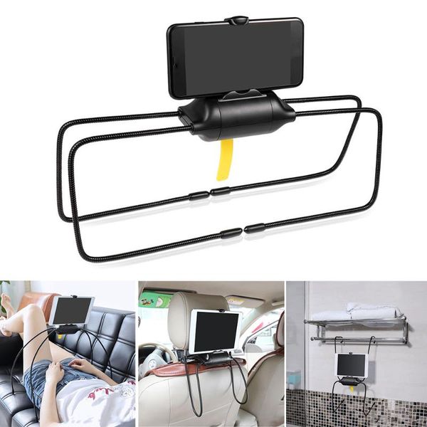 

cell phone mounts & holders universal bendable spider holder table stand adjustable grip car desk practical smartphone tablet bracket suppor