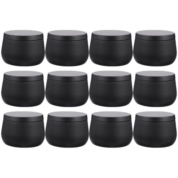

storage bottles & jars 12pcs tinplate candy tea jewelry jar beads buttons container