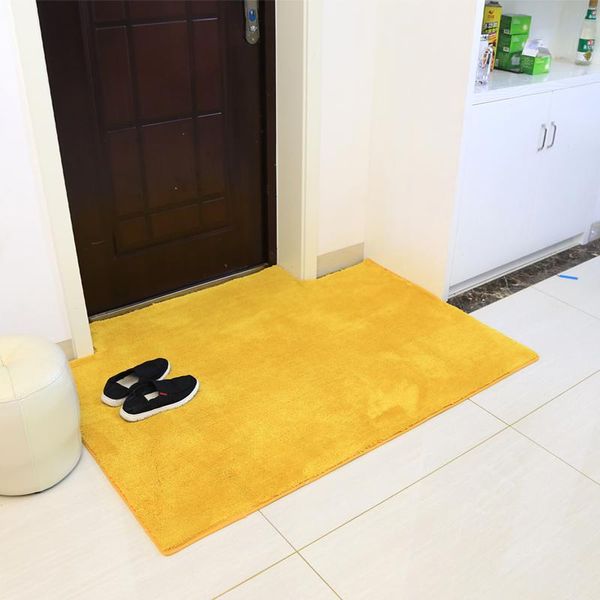 

yellow non-slip carpet outdoor rug waterproof area for bedroom washable modern design tapis maiison home decor bd50dt carpets