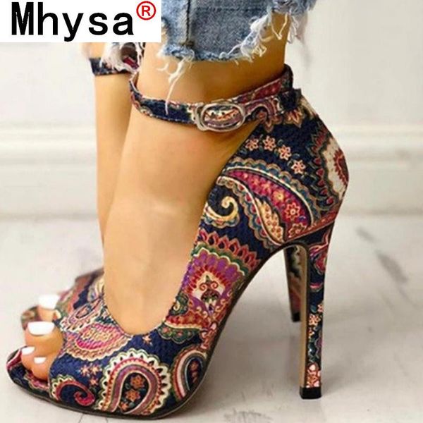 

women's high heels lace-up color shoes sandals summer stilettos casual woman large size 35-43 dress, Black