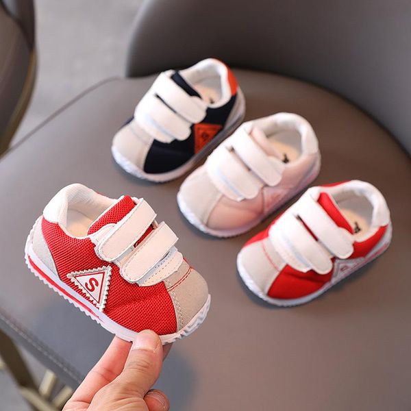 

first walkers 2021 autumn baby casual shoes children's soft-soled toddler 1-year-old wholesale