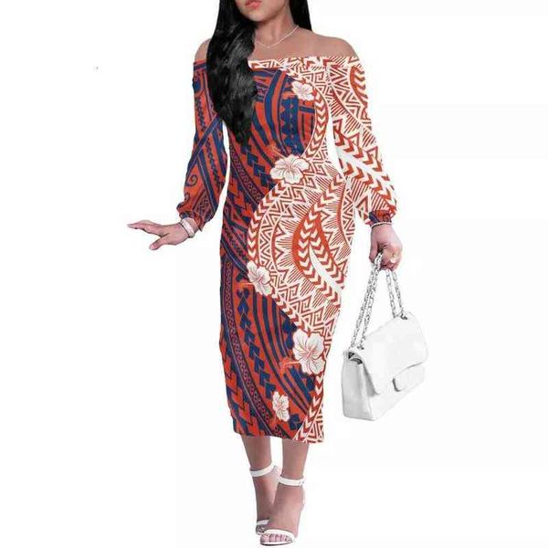 

long-sleeved dress long sleeve skirt polynian skirt colorful print waist closing tribal women's temperament, Black;gray