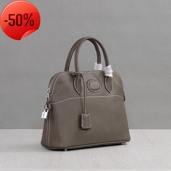 

evening bags genuine fashion leather for women cow designer handbags totes shell shape crossbody bag ladies