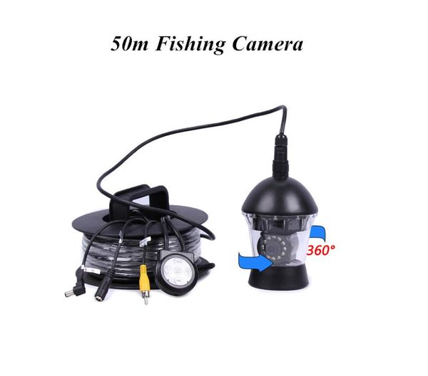 

cameras 700tvl 50m underwater fishing camera 360 degree rotative cr006c-50m