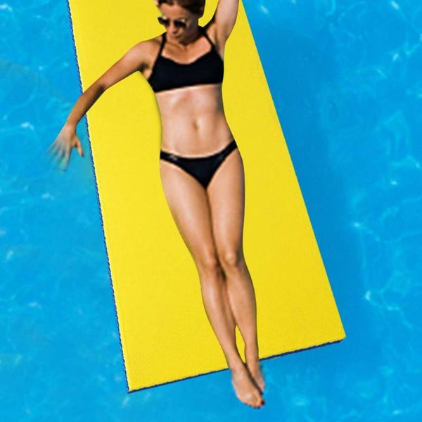 

inflatable floats & tubes single water blanket summer floating bed hammock swimming pool mats soft mat for entertainment