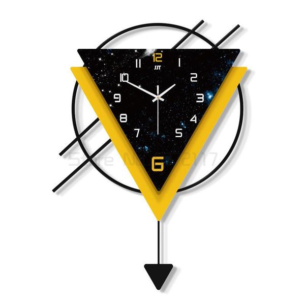 

wall clocks art nordic clock pendulum luxury large living room modern design creative simple reloj pared home decor da60wc