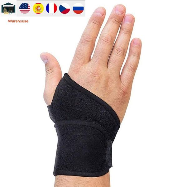 

wrist support carpal tunnel brace adjustable compression wrap with pain relief for arthritis and tendinitis 2021, Black;red