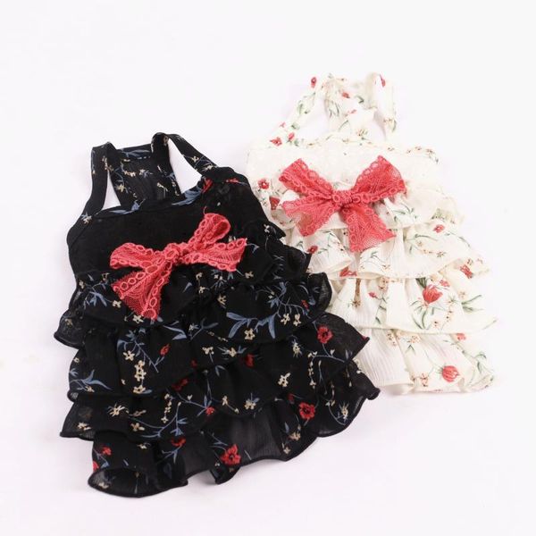 

dog apparel cute bowknot dress cat chihuahua yorkshire puppy clothes small costume yorkie poodle bichon schnauzer pet clothing