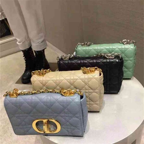 

handbagd home 2021 summer new mengtian yang ying same women's lingge chain bag single shoulder messenger bag versatilegg bag