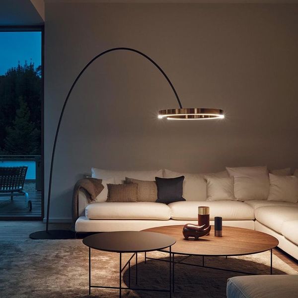 

floor lamps modern led lamp gold designer lmaps for living room dining study decorative light nordic home standing
