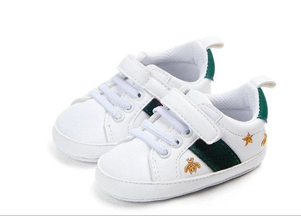 2021 neugeborenes Baby Schuhe Jungen Erste Wanderer Schuhe Kleinkinder weichen boden Anti-skid Prewalker Turnschuhe 0-18 Monate geschenk.