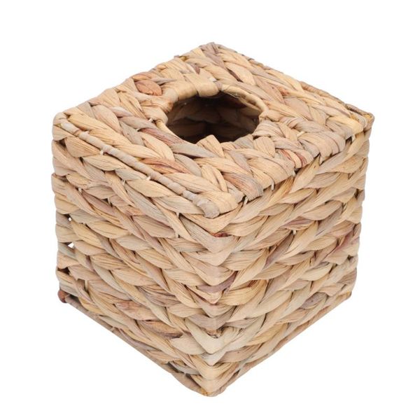 

tissue boxes & napkins 1pc retro deskstorage box seaweed holder (light yellow)