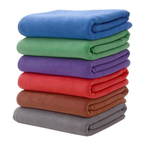

towel 35x75cm microfiber car wash cleaning drying cloth hem care
