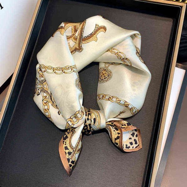 

scarves summer foreign style korean temperament mulberry profsional small female silk decorative square scarf, Blue;gray