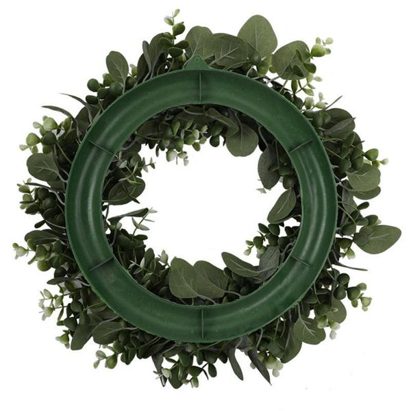

decorative flowers & wreaths christmas artificial eucalyptus leaves stems branches plant background wall window wedding party gifts diy home