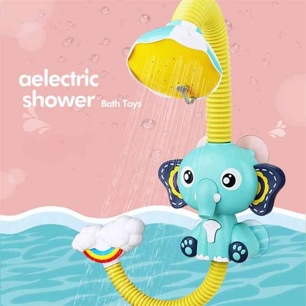 Elefante Piena del rubinetto Game Acqua per bambini Gesta Punteggio elettrico Spray Electric Per bambini Vendita per il bagno per il bagno 210712 210712