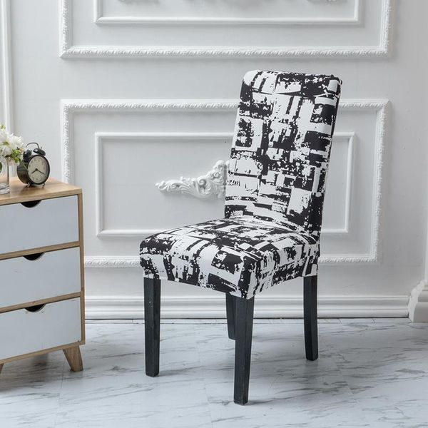 

chair covers 33 colors printed elastic stretch pilling-resistance cover comfortable wedding banquet party dinning protector decor