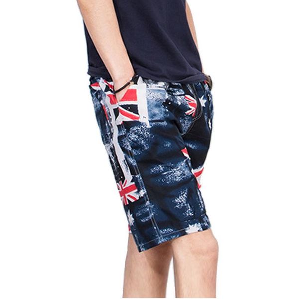 

2021 summer men printed casual shorts multi styles loose trunks drawstring beach men's, White;black