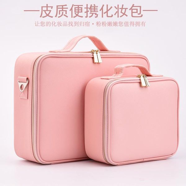 

portable size capacity multi-functional simple makeup storage cosmetic bags & cases