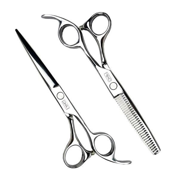 

hair scissors 6 inch barber professional hairdressing cutting styling thinning japan steel haircut set hairdressers