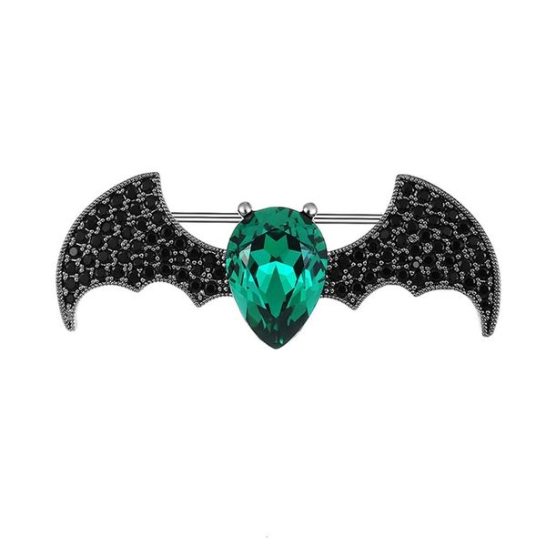 

bella jewelry bat suit brooch decoration pin, Gray