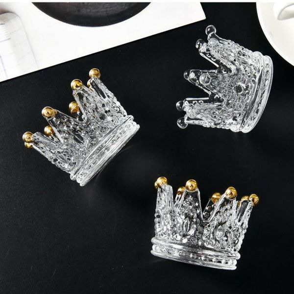 

candle holders accessories party decoration home wedding glass holder crystal candlestick crown