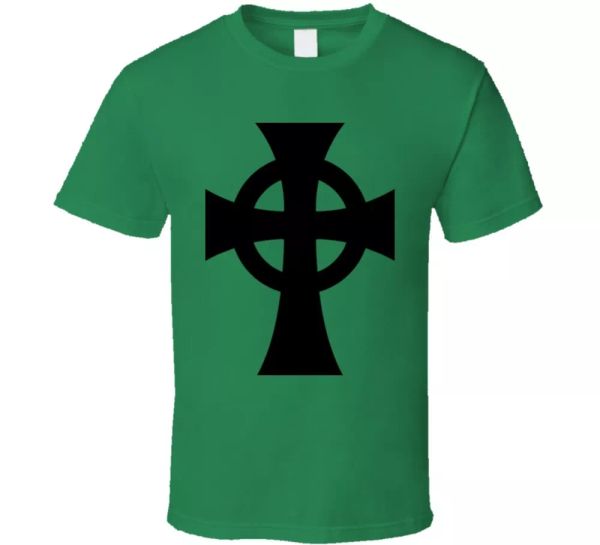 

boondock saints movie irish boston film fan t shirt, White;black