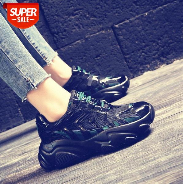 

women's shoes ins super old fashion student sports female korean running #g41s