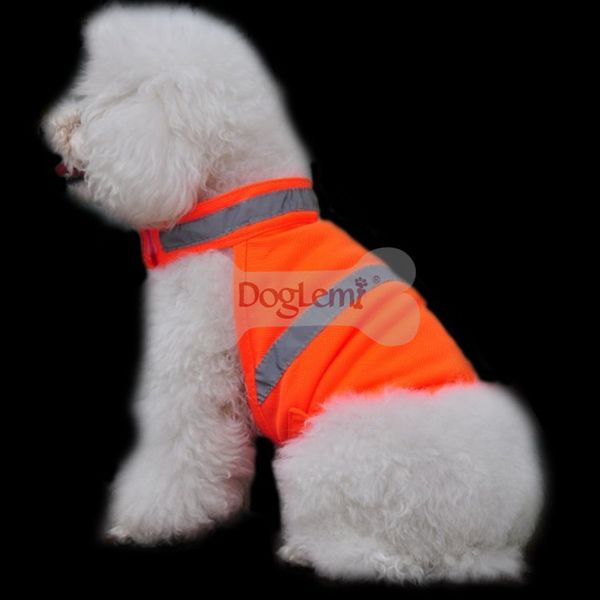 

dolomi pet dog reflective coat vt work top