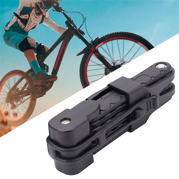 

bike locks universal folding bicycle lock steel security cable anti-theft combination riding tool for mountain