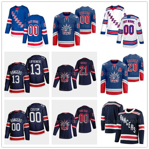 

hockey new york rangers reverse retro 2 braden schneider jersey stitched 99 wayne gretzky 20 chris kreider 77 tony deangelo 23 adam fox shir, Black;red