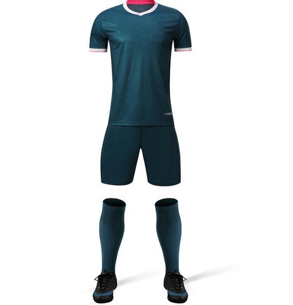 

f28 hight quality soccer jersey breathable football shirt men sports kits blue and yellow maillot de foot, Black