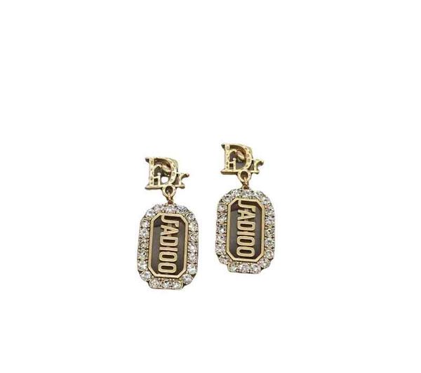

earrings women's brilliant diamonds studded geometric earrings and, Silver