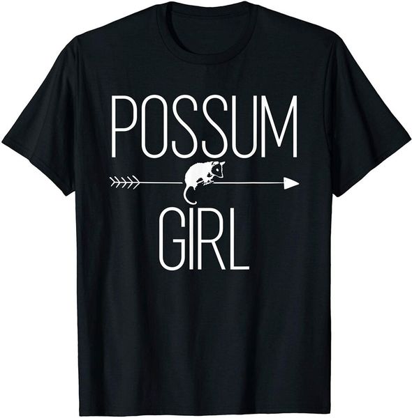 

possum girl gift for women marsupial mothers day t-shirt size m-5xl, White;black