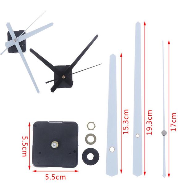

wall clocks 1set diy quartz clock movement mechanism hands repair tools parts silent kit