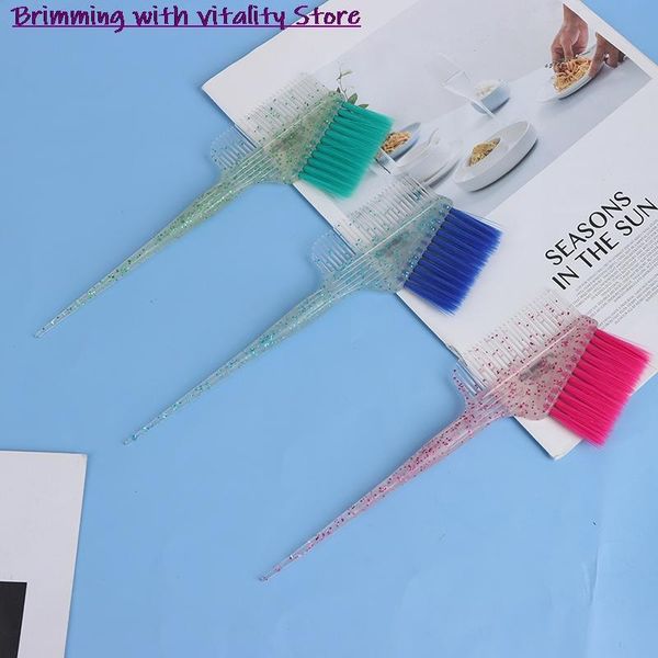 

hair brushes pro salon color dye brush comb dyeing root bleach tint, Silver