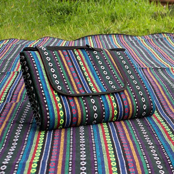 

ethnic wind outdoor camping moisture-proof mat picnic tent beach crawling spot pads