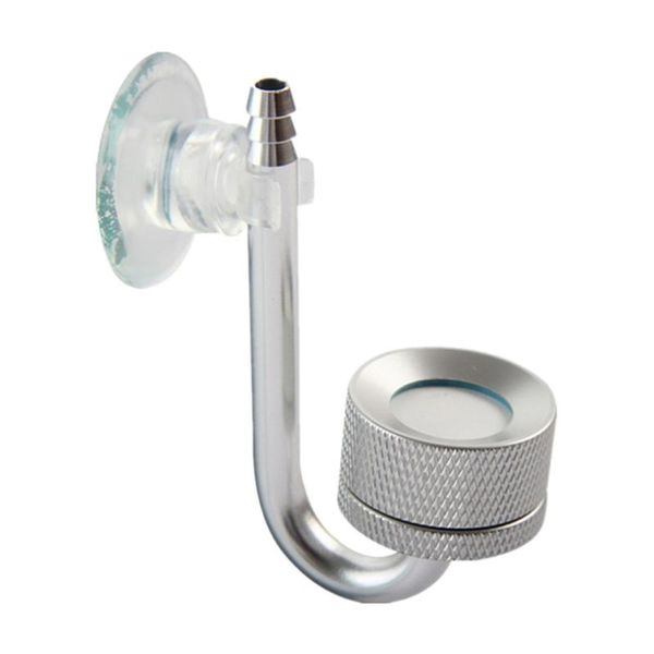 

aquarium carbon dioxide diffuser self-adjusting stainless steel atomizer (steel color) aquariums