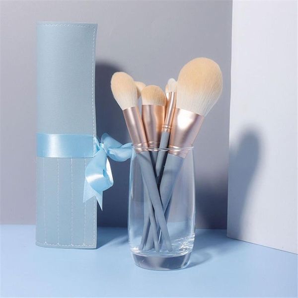 

makeup brushes 10pcs soft powder cosmetic make up tools eyeshadow eyebrow lip set